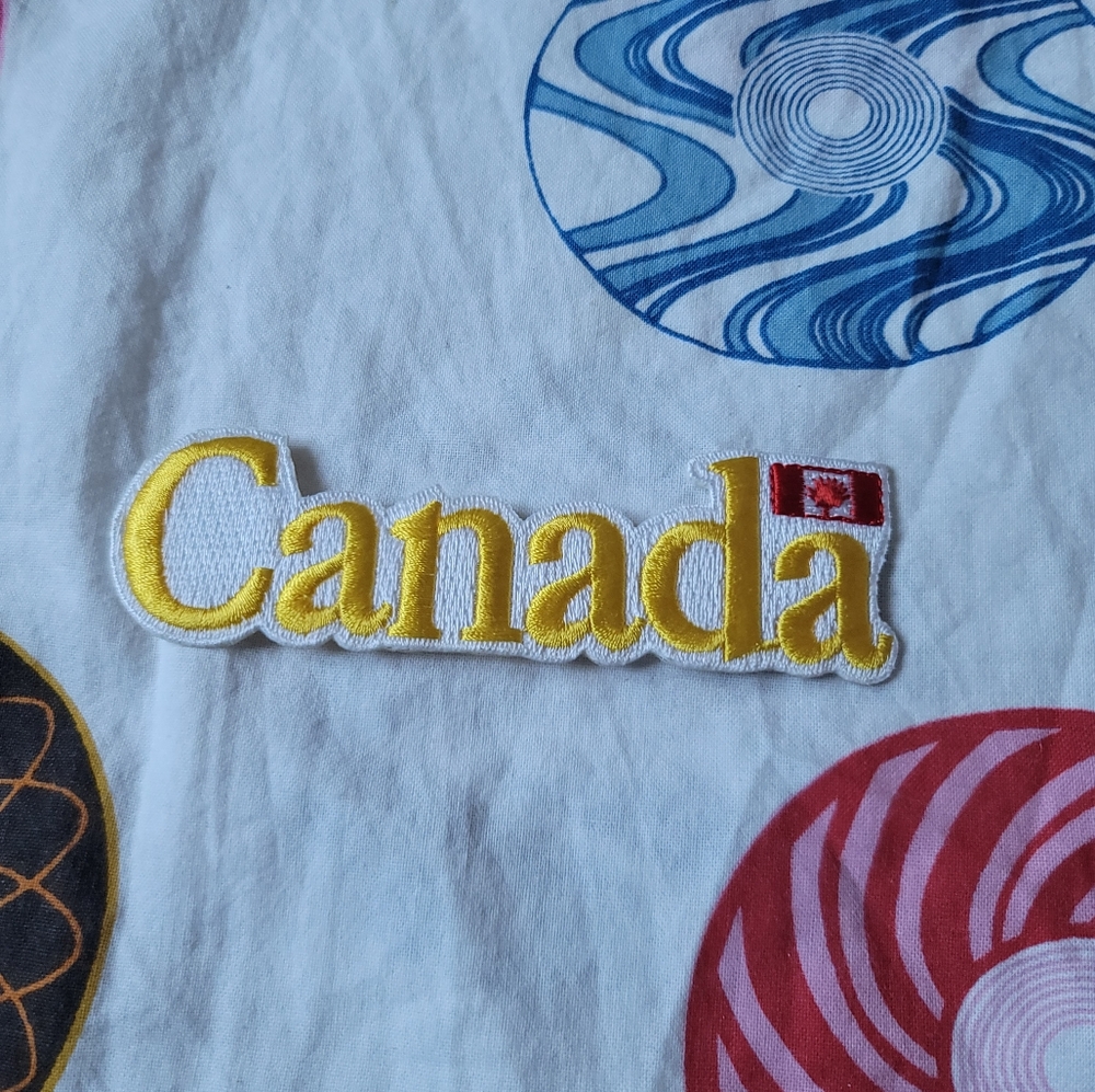 Canada iron on  patches